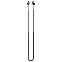 Upgrades Silicone Earbud Holder Straps 40cm Neck Cord  Flexible Silicone Earphone Straps Comfortable for Sport Earbud mėlyna