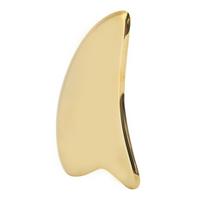 Brass Fascia Acupoint Massage Gua Sha Tool Muscle Pain Relief Scraping Board Massager beige
