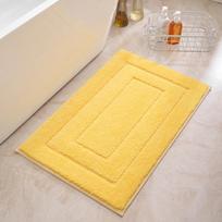 Ultra-Absorbent Non-Slip Herringbone Bath Mat - Thick, Tufted, and Stylish Floor Doormat. 40x60cm brown
