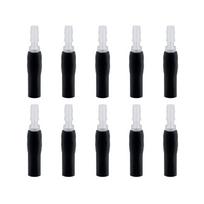 Plastic Aquarium Airline Connectors Anti-collapse Durable Air Pump Connectors Aquarium Fish Oxygen Connector black