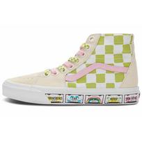 Vans Emma Mulholland on Holiday x SK8-HI Tapered 'Whimsical Checkerboard' Men's VN0A5KRU6GL EU 38.5 white