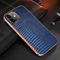 Genuine Leather Case For iPhone 13 12 11 Pro MAX 12 Mini 12Pro 13Pro 11Pro X XR XS Max Case Luxury Plating Soft edge Back Cover For iPhone 13Pro