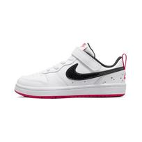 Nike Court Borough Low 2 SE PreSchool 'White Very Berry' (Unisex) White / Very Berry / Black Kids' Skateboarding Shoes DM0111 100 28.0 white
