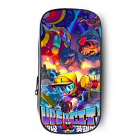 Brawl Stars Pencil Case – Large Capacity Stationery Bag, Game Character Print, Multi-Functional School & Travel Pouch 8