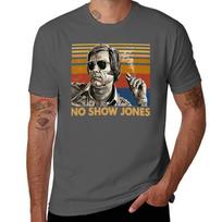 Vintage No Show Jones Outlaw Country Music George Gift Unisex Women TShirt Basic All Season Solid TShirt XL