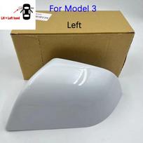 NEW For Tesla Model 3/Y Highland Rearview Mirror Cover Exterior Accessories Door Side Housing Rear View Mirror Shell Replacement brown