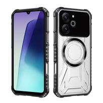 Battle Shadow Series Armor Phone Case for TECNO POVA 6 Pro 5G,6 NEO 4G,6 Shockproof Anti‑Drop Protective Cover POVA 6 Pro 5G juoda
