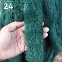 1 Meter Soft Artificial Rabbit Fur Furry Ribbon 6cm Tapes Fluffy Trimming Hanfu Cloak Garment Edge Sewing Crafts Accessory