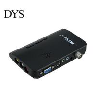 Mini TV Box Digital Computer RF AV to VGA HDTV Programs Tuner Receiver Monitor juoda