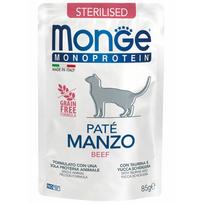 Monge Monoproteinic Pate 100% beef Sterilised 85 g | 10935 | 8009470013741