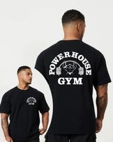 Powerhouse Gym Graphic Tshirt Unisex Unisex Clothes Funny Oversized Short Sleeve Tee Shirts Harajuku Geek Fitness Vintage T Shirt XL brown