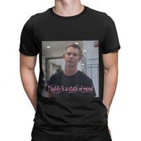 Dr Abbot Daddy is a state of mind The Pitt Funny Graphic 100 Cotton TShirt The Pitt Tops Tees For Unisex L gray