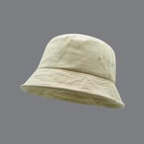 Solid color fisherman hat, street style vintage bucket hat One size fits all pilkšvai balta