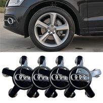 4 VNT. 135 MM Automobilio Ratlankio Centrinis Dangtelis Stebulės Dangteliai Emblema Audi A3 A4 A5 A6 A7 A8 S4 S6 Q5 Q7 TT B5 B6 8R0601165 4F0601165N Priedas