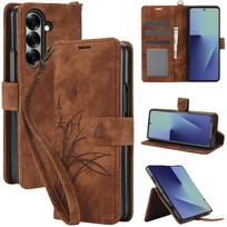 For Samsung Galaxy Z Fold 8 Ultra 7 6 5 4 3 5G Case Luxury Matte Leather Flip Wallet Card Slot Shockproof Back Cover Accessories Galaxy Z Fold6 ruda