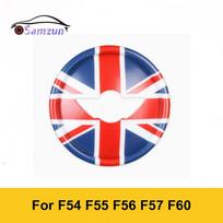 For MINI Cooper F55 F56 F57 Countryman F60 F54 Car Steering Wheel Center Cover Panel Styling Sticker Car Interior Accessories