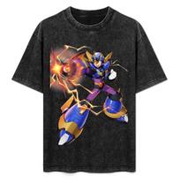Megaman Xdive Ultimate Armor X Tshirt Holiday Simple Tee Shirt L black