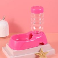 Pet Automatic Water Dispenser 500ml Puppy Food Dispenser Pet Feeder Dog Cat Automatic Water Feeder mėlyna