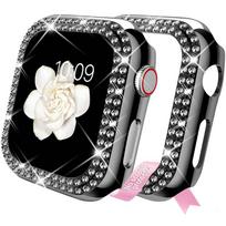 For Apple Watch Case Ultra Series 9/8/7/6/5/4/SE Bling Artificial Diamond Protector Cover For IWatch 38/40/41/42/44mm/45mm/49mm 44MM juoda