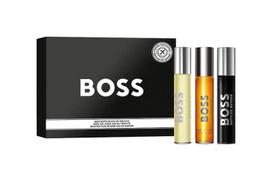Rinkinys Hugo Boss Mini Set vyrams: tualetinis vanduo EDT, 10 ml + tualetinis vanduo EDT, 10 ml + kvapusis vanduo EDP, 10 ml