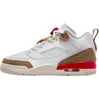 Jordan Spizike Support žemi vaikiški krepšinio bateliai Balti Rudo atspalvio Unisex FQ3950-105 37.5 white
