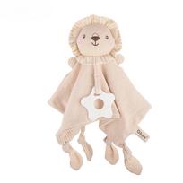 Baby Musical Star Mobile-Soft White Plush Hanging Toy with Soothing Sounds for Newborns Emotional Visual Development 0-24 Months white