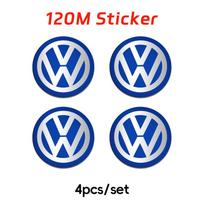 70/80/90/100/120mm Automobilio rato centrinio dangtelio lipdukai Volkswagen VW Golf Polo Tiguan Jetta Touran Passat Bora Beetle gh2 Touareg