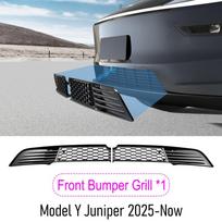 For Tesla New Model Y 2025 2026 Launch Juniper Lower Bumper Anti Insect Net Anti Dust Proof Inner Vent Grille Cover Insect-proof