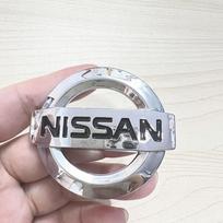 Automobilio priekinis galinis logotipas Automobilio grotelių emblema Lipduko priedai Nissan GTR NISMO Qashqai Patrol X-trail Tiida Navara Sylphy Juke 5.8cm gray
