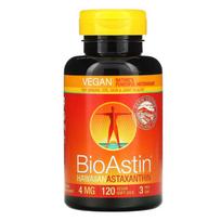 Nutrex Hawaii Bio Astin Astaxanthin 4mg Vegan 120 Tablets Haematococcus Extract 1 pcs