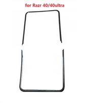 For Motorola Moto Razr 40 50 60 Ultra 40U 60U Front Screen Stand Middle Bezel Frame LCD Display Bracket Hoder Repair 40 40U Frame gray