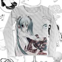 KOSY Gothic Emo Women's Cropped Harajuku Graphic T Shirts Long Sleeve Trashy Y2k 2000s M gray