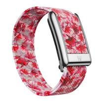 WHOOP 5.0 Band Floral Nylon Braided Strap Metal Connector Frame Aesthetic Sport Replacement Wristband Fitness Accessories Whoop MG gray