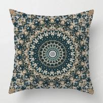 Rudens Namų Dekoras Rudens Svetainės Mesti Pagalvės Užvalkalas Sofa Boho Pagalvėlės Užvalkalas Mandala 66x66cm gray