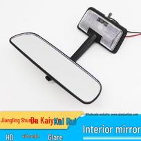 Isuzu GG8 NHR98 Galinio vaizdo saloninis veidrodėlis Black plastic gray