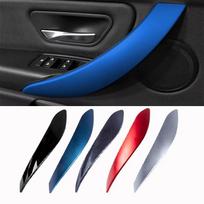 Automobilio durelių rankenos dangtelio apdaila, skirta BMW F30 F80 F31 F32 F33 F34 F35 F36 3 4 3gt serija 2012-2018 anglies išvaizda 4 Pcs M Blue blue