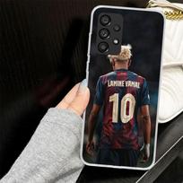 L-Lamine Y-Yamal 19 dėklas Samsung Galaxy A52 A42 A32 A22 A12 A51 A50 A02S telefonui A41 A31 A21S A40 A30S A20E A10S A71 Samsung A02S black