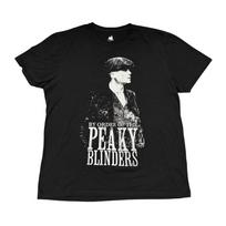 Peaky Blinders Shirt 2XL Black Tv Show Movie Promo Graphic Tee Cillian Murphy Unisex T-Shirt M gray