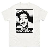 Benson Boone Parody Tshirt Funny Ben Boonson Spoof Graphic Meme Tee M white