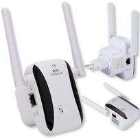 Wifi signal amplifier repeater lan 300mbps 2 antennas range extender range