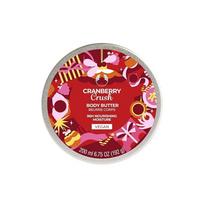 The Body Shop Body Butter Cranberry Crash 200mL 192g brown