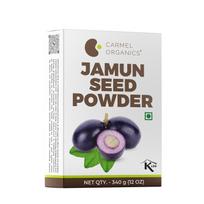 CARMEL ORGANICS Jamun Seed Powder 340 Grams