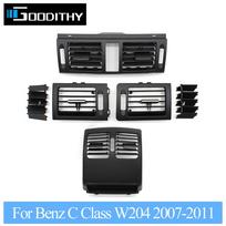 Upgraded LHD W204 Air Conditioning AC Vent Grille Outlet Cover Panel For Mercedes Benz C Class C180 C200 C220 C230 C260 C300 350 gray