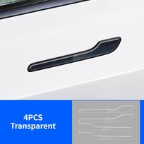 4Pcs Car Luminous Door Handle Sticker for Tesla New Model 3/Y Juniper 2025 Night Glow Door Handle Cover Protector Accessories