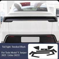 TPU Headlights Film for Tesla Model Y Juniper 2025 Car Accessories Transparent Taillight Protective Film Blackened Waterproof