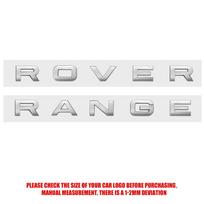 3D ABS Logotipas Range Rover Raidės Automobilio Variklio Dangčio Ženklelis Bonnet AEEDET4 Lipdukas Range Rover Sport L320 L322 Evoque Velar Priedams