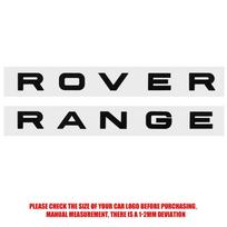 3D ABS Logotipas Range Rover Raidės Automobilio Variklio Dangčio Ženklelis Bonnet AEEDET4 Lipdukas Range Rover Sport L320 L322 Evoque Velar Priedams