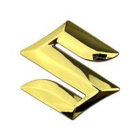 For Suzuki Alto SX4 S Cross Grand Vitara Swift Sport Jimny Samurai Ignis 8cm Trunk Emblem Car Logo Badge Sticker Accessories auksas