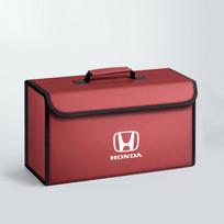 1 vnt. automobilio bagažinės sulankstoma tvarkymo dėžė/maišas Honda Jazz Fit Avancier Crv Accord Pilot City Prelude Mugen Power XR-V brown
