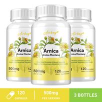 Airboy - 500 mg arnikos ekstrakto kapsulės - Skausmo malšinimui 120*3
